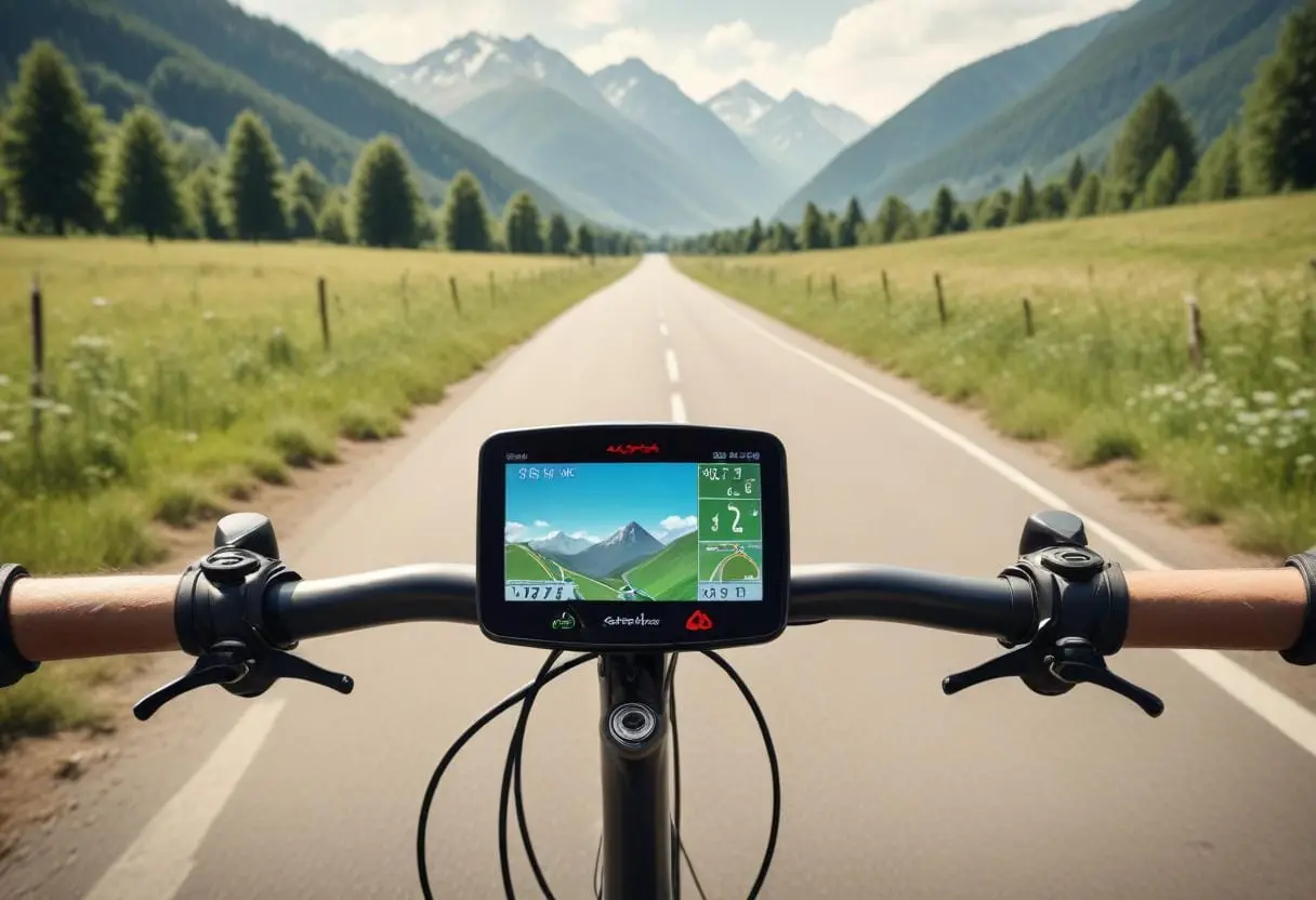 Cykeldator från Biltema illustration