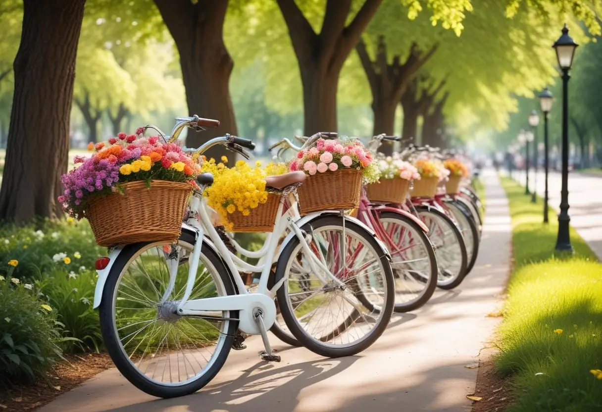 Hitta din perfekta damcykel för sköna cykelturer! illustration