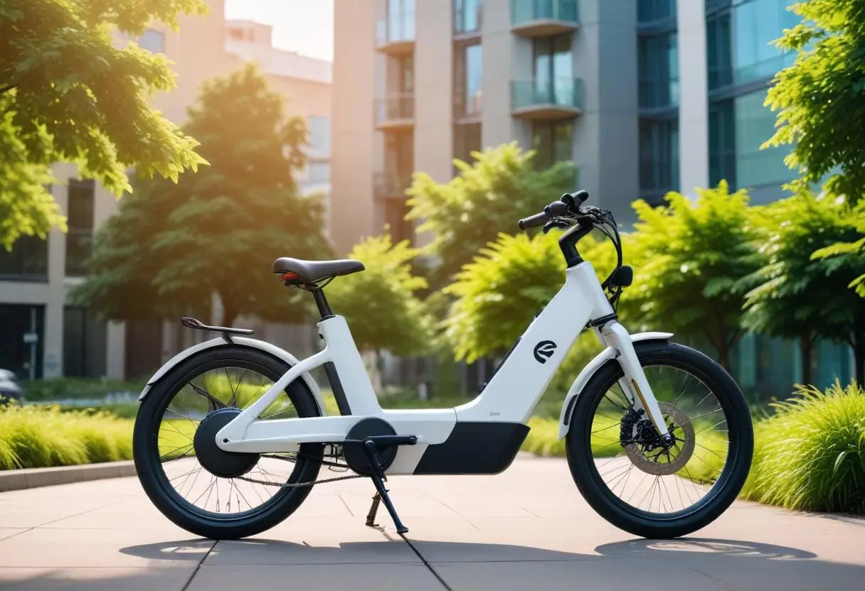 Upplev friheten med Movs elcykel – cykla smartare! illustration