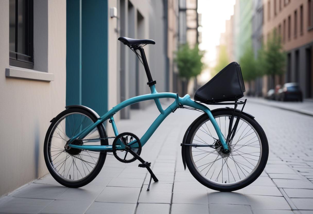 Hopfällbar cykel från Clas Ohlson – perfekt för alla! illustration